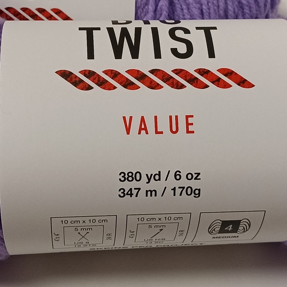 Big Twist Deep Red 4 Skein Yarn Bundle - Picture 6 of 6